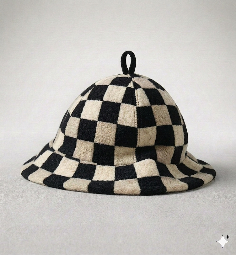 RITUAL HAT - Black / Cream Check